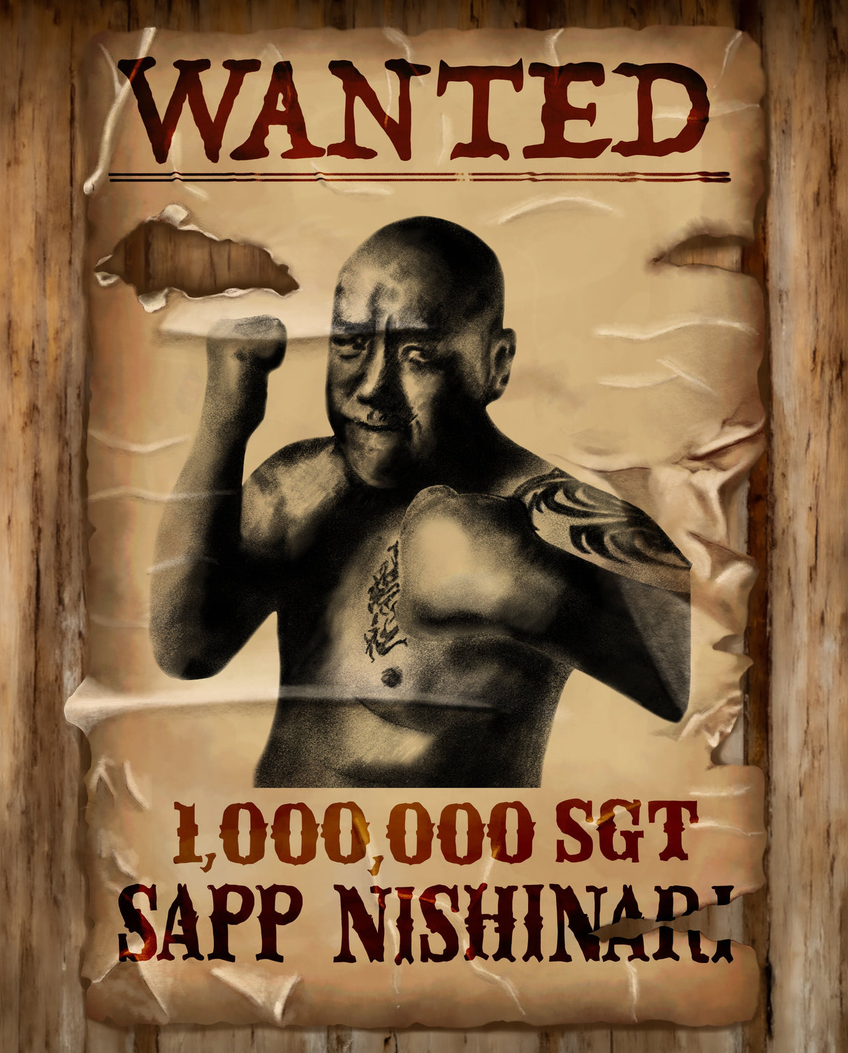 NFT #Wanted# Sapp নিশিনারী